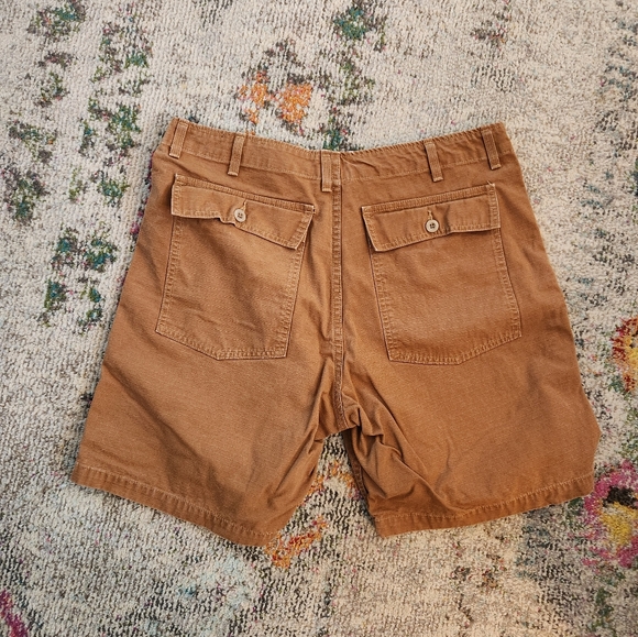 Imogene and Willie men's size 36 brown military shorts - Picture 2 of 6